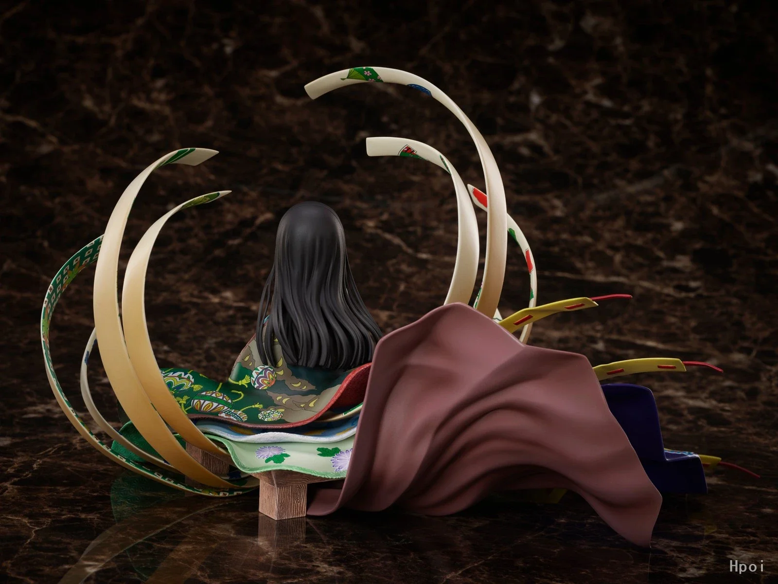 Фото 【ZW】Фигурка Hobby Sakura Hell Shoujo Enma Ai в масштабе 1/7, модель-игрушка, подарок №1
