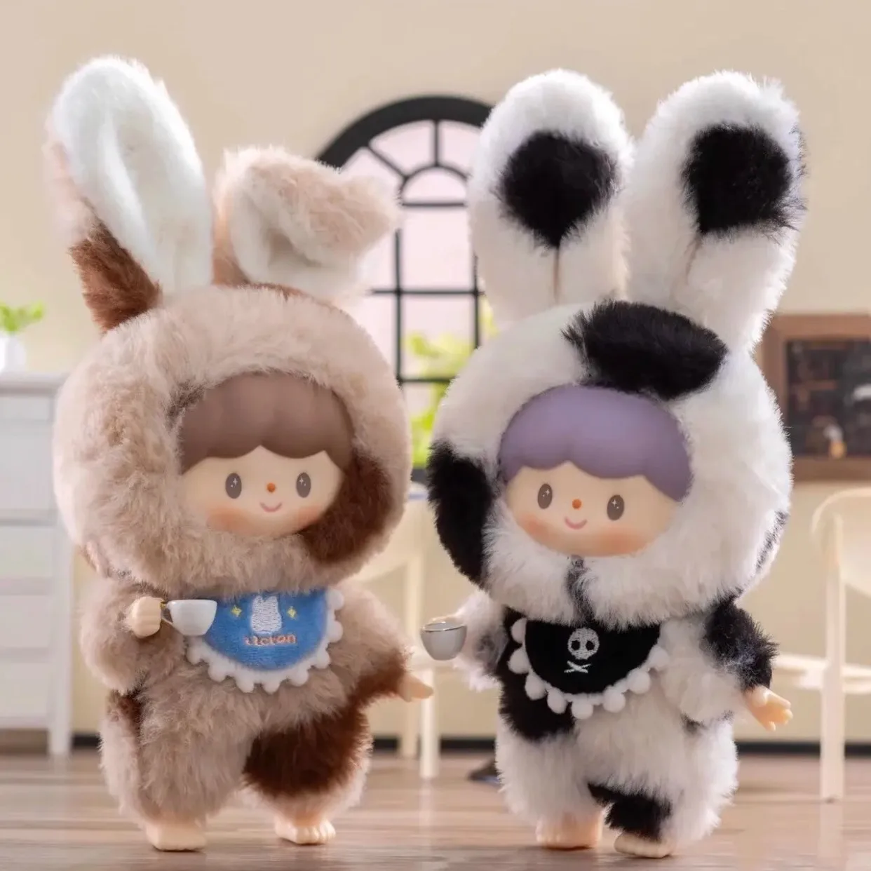 Zzoton вкусный кролик Labubu Zhuo Dawang серии глухая коробка модная игра виниловая