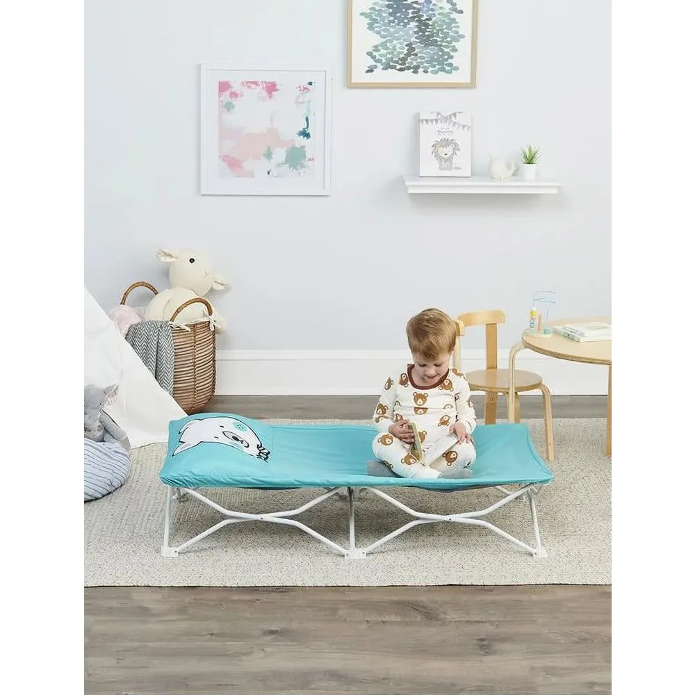 

Portable My Cot Pal - Teal Bear My Cot Pal with Fitted Sheet Free Shipping