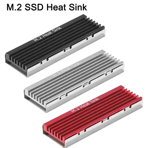Радиатор M.2, радиатор SSD, радиатор NVME NGFF M.2 2280 SSD, жесткий диск, алюминиевый радиатор, радиатор, термоохлаждающая подушка для настольного ПК
