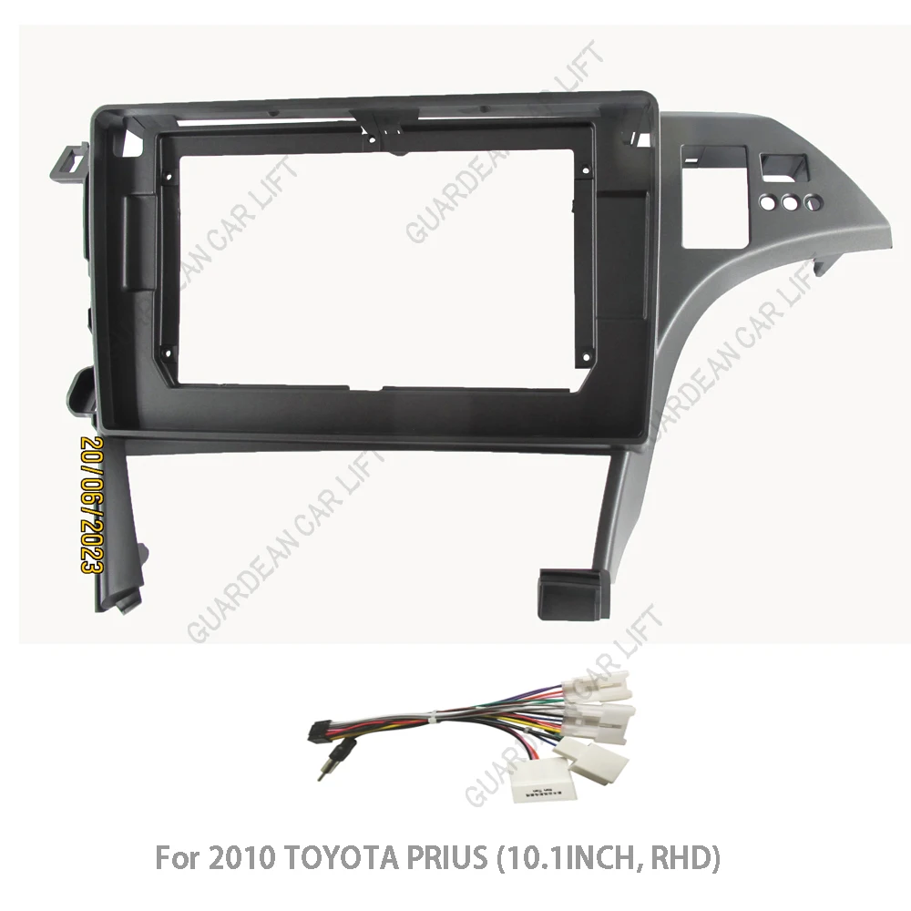 

10-дюймовая Автомобильная радиоустановка Fascia Для TOYOTA Prius 30 2009-2015 Android стерео MP5 GPS плеер 2 Din головное устройство панель Корпус установка рамки