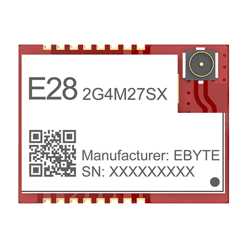 

SX1280 беспроводной радиочастотный модуль CDSENET E28-2G4M27SX 27 дБм Lora SMD IPEX PA + LNA GFSK FLRC