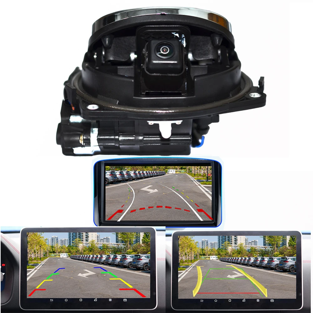 170 Degree AHD or CVBS Badge Flip Emblem Car Rear View Camera HD for Golf Polo CC Beetle Magotan B6 B7L B8 EOS T-roc Passat R