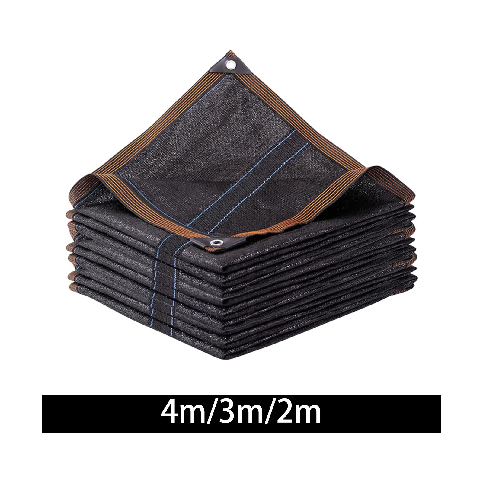 Сетчатый козырек с люверсами для выращивания растений в саду от солнца тканевый