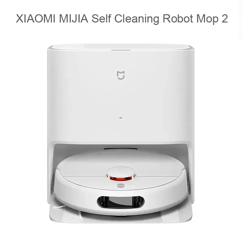 

Робот-пылесос Xiaomi Mi Robot Vacuum Mop 2, 55 Вт, беспроводной, влажная уборка, аква-фильтр