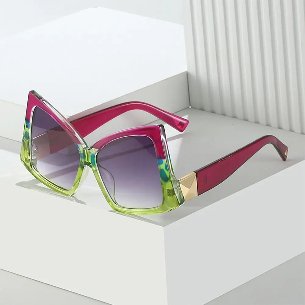 Солнцезащитные очки в стиле панк для мужчин и женщин уникальные большие с