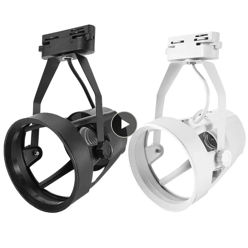 

COB Track Light Holder Commercial Lighting E27 Holder PAR30 Spotlight Support Track Light Holder No Bulb