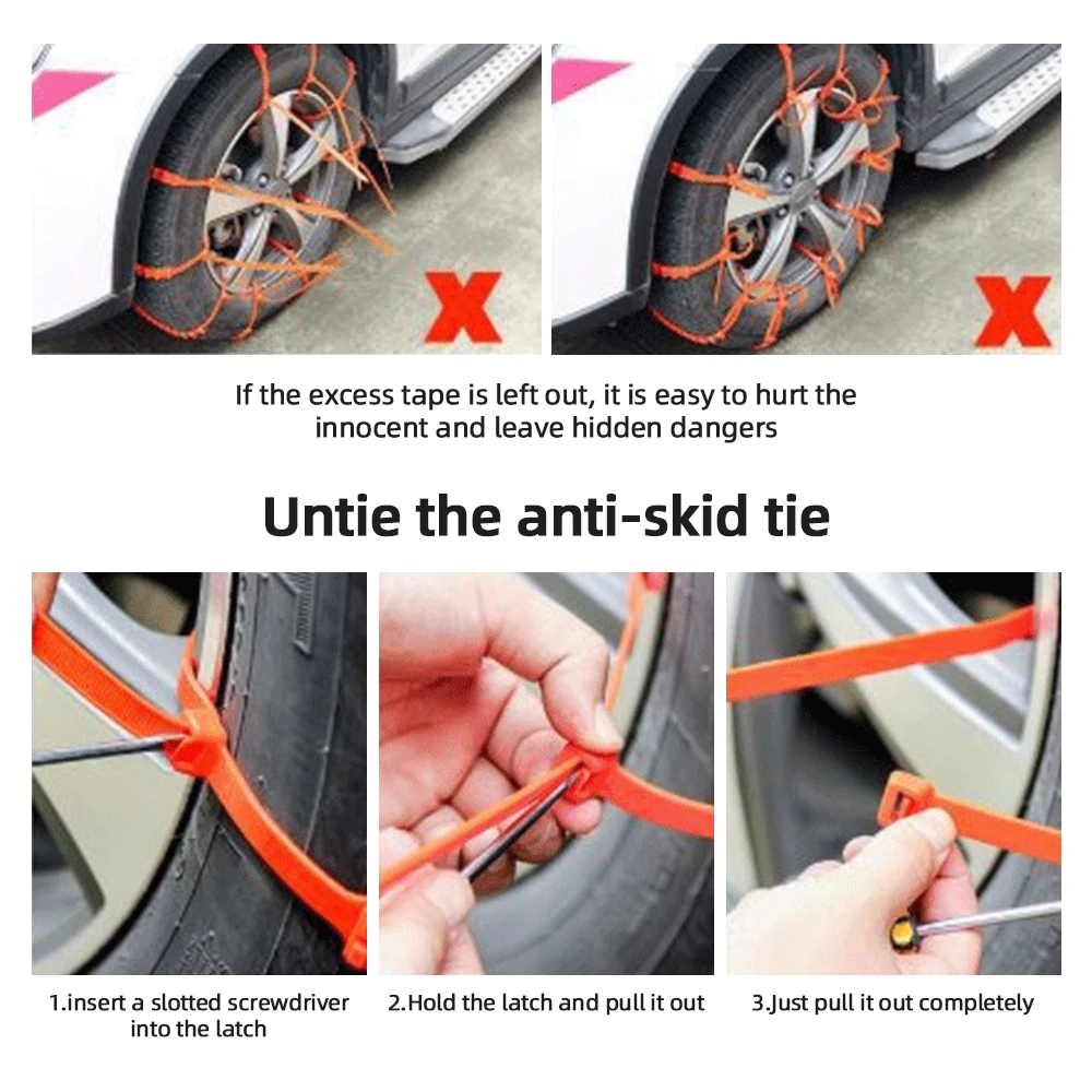 10/20 шт. противоскользящие цепи для автомобильных зимних колес | Автомобили и