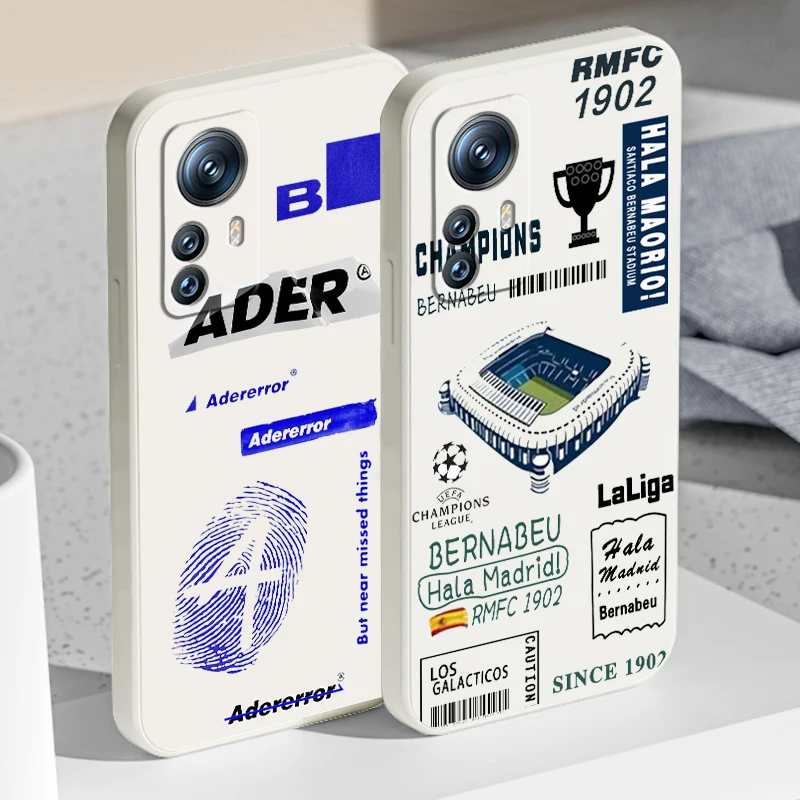 

Liquid Rope Funda Cool Fashion Ticket Poster Phone Case For Xiaomi Mi 12T 12S 12 12X 11i 11T 11 10 10S 10T Pro Lite Ultra 5G