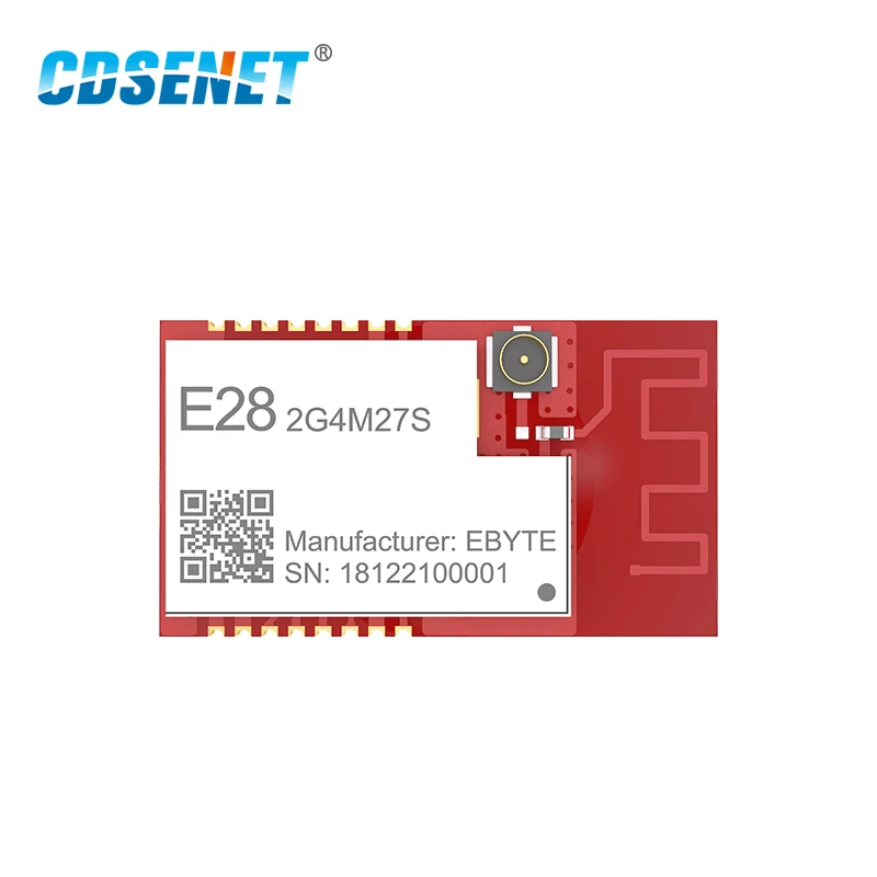 

SX1280 2.4GHz SMD Module Wireless Transceiver CDSENET E28-2G4M27S PCB SPI 500mW rf Transmitter 2.4GHz Receiver
