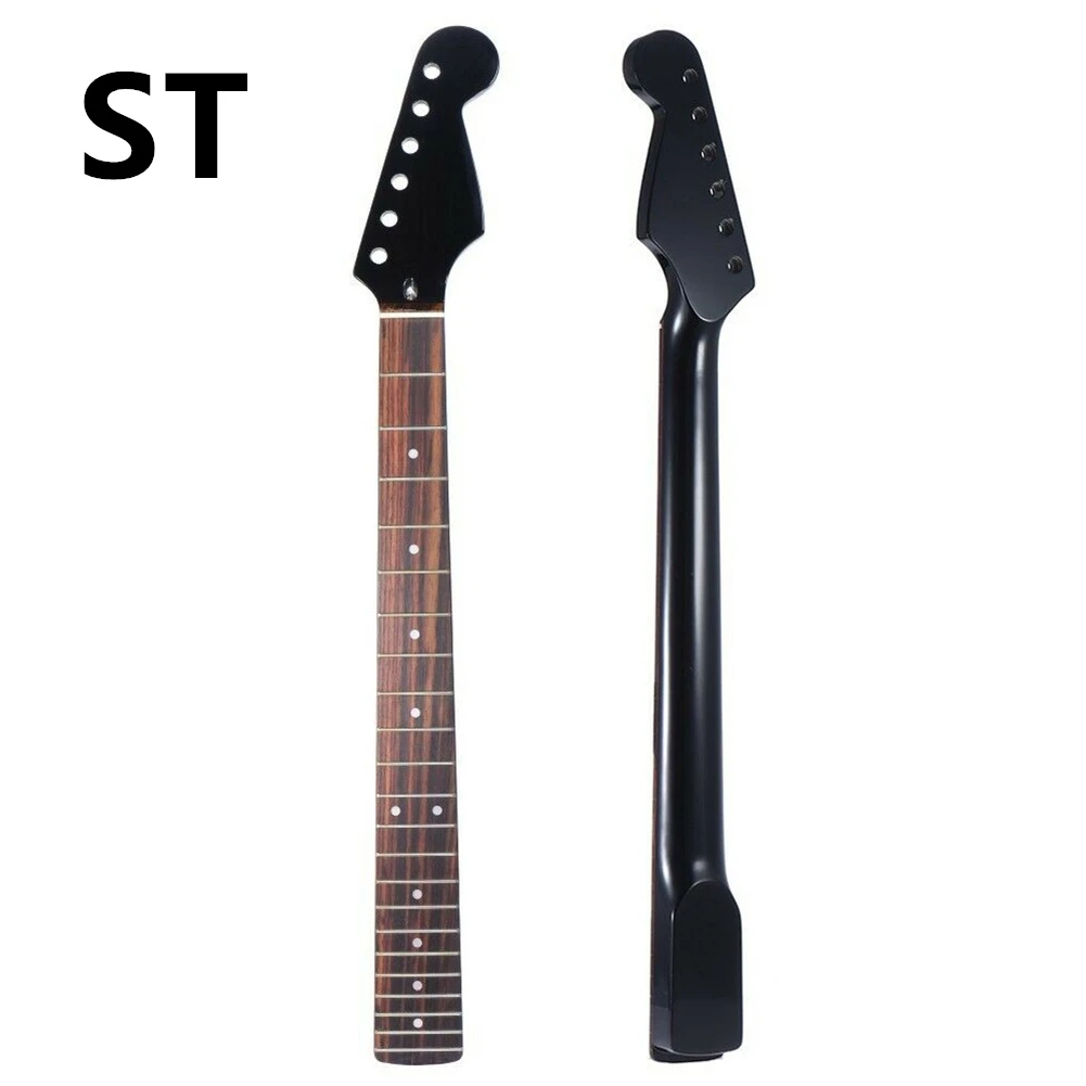 

Matte Black 22 Frets ST Guitar Neck Maple Handle With Rosewood Fingerboard For ST Strat Stratocaster