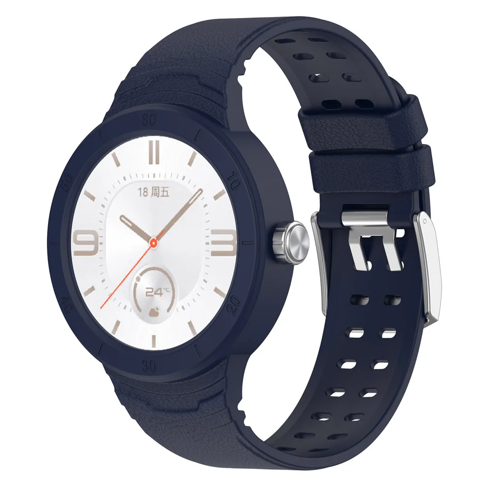 Ремешок для Huawei Watch GT Cyber 2 в 1 сменный силиконовый браслет ремешок часов защитный