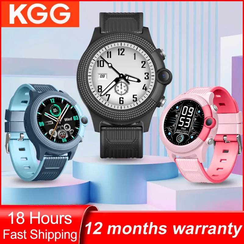 Детские умные часы Hold Mi 4G IP67 водонепроницаемые с LBS Wi-Fi GPS-трекером функция