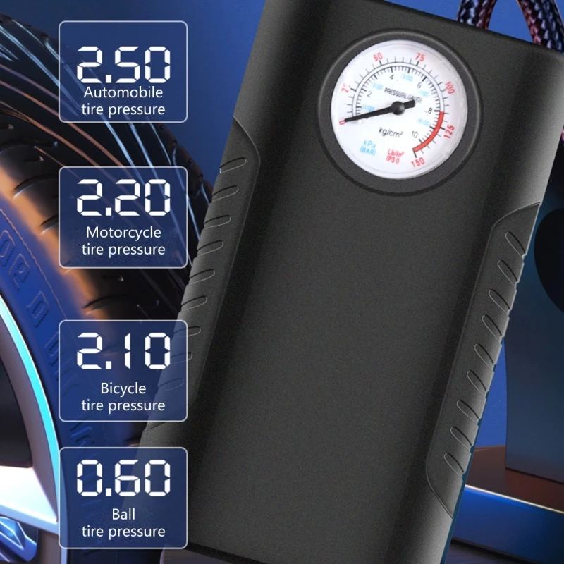 G99F накачка шин портативный воздушный компрессор автомобильный насос для с