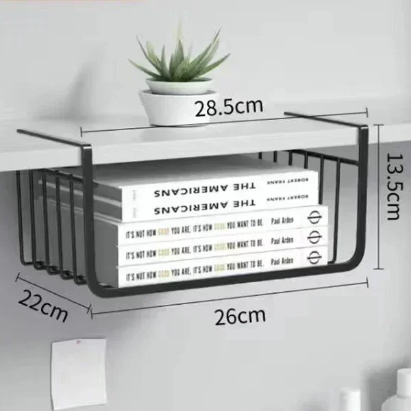 

Металлическая подвесная корзина-органайзер для кухни