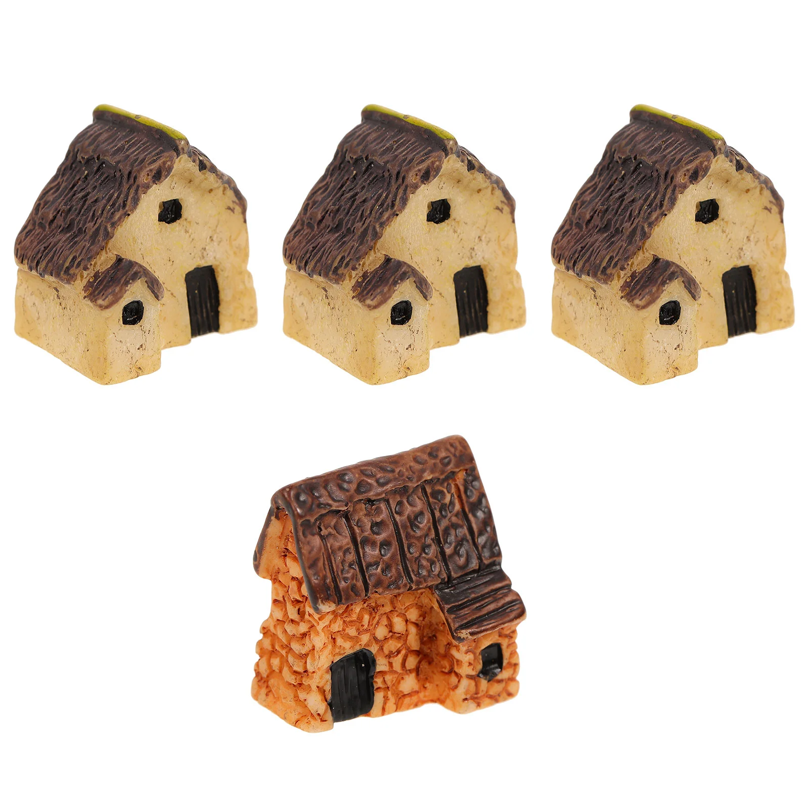 

Miniature Garden House Fairy Village Landscape Accessories Ornaments For Houses Diy Statues Cottage Figurines Hut