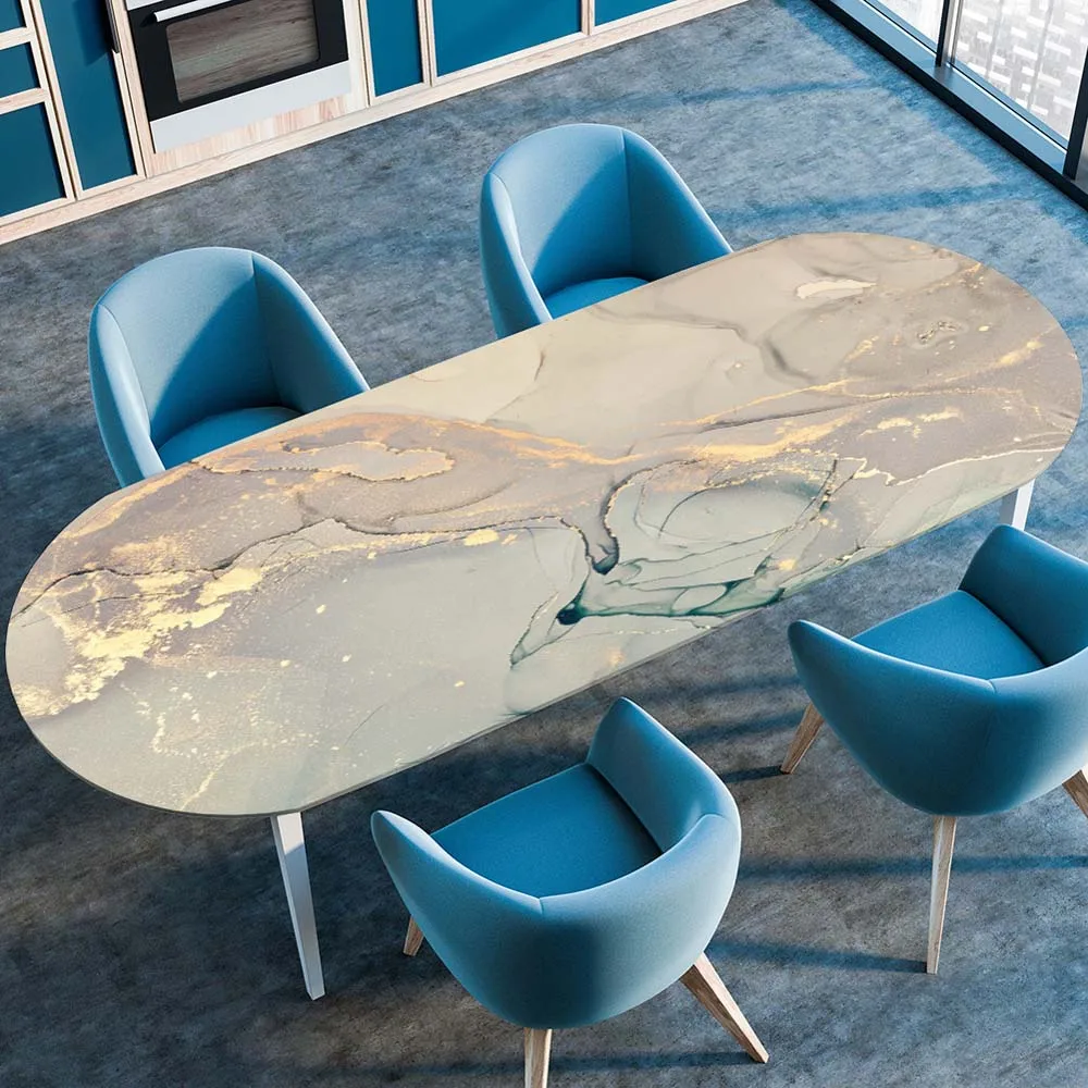 

Эластичная водонепроницаемая скатерть, пасторальный стиль