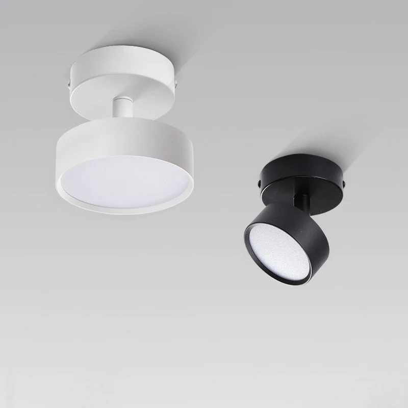 

Opbouw LED Downlight Anti-dazzle Spotlight Household Adjustable Angle Folding Commercial Study Bedroom Ceiling Lamp Spotlight