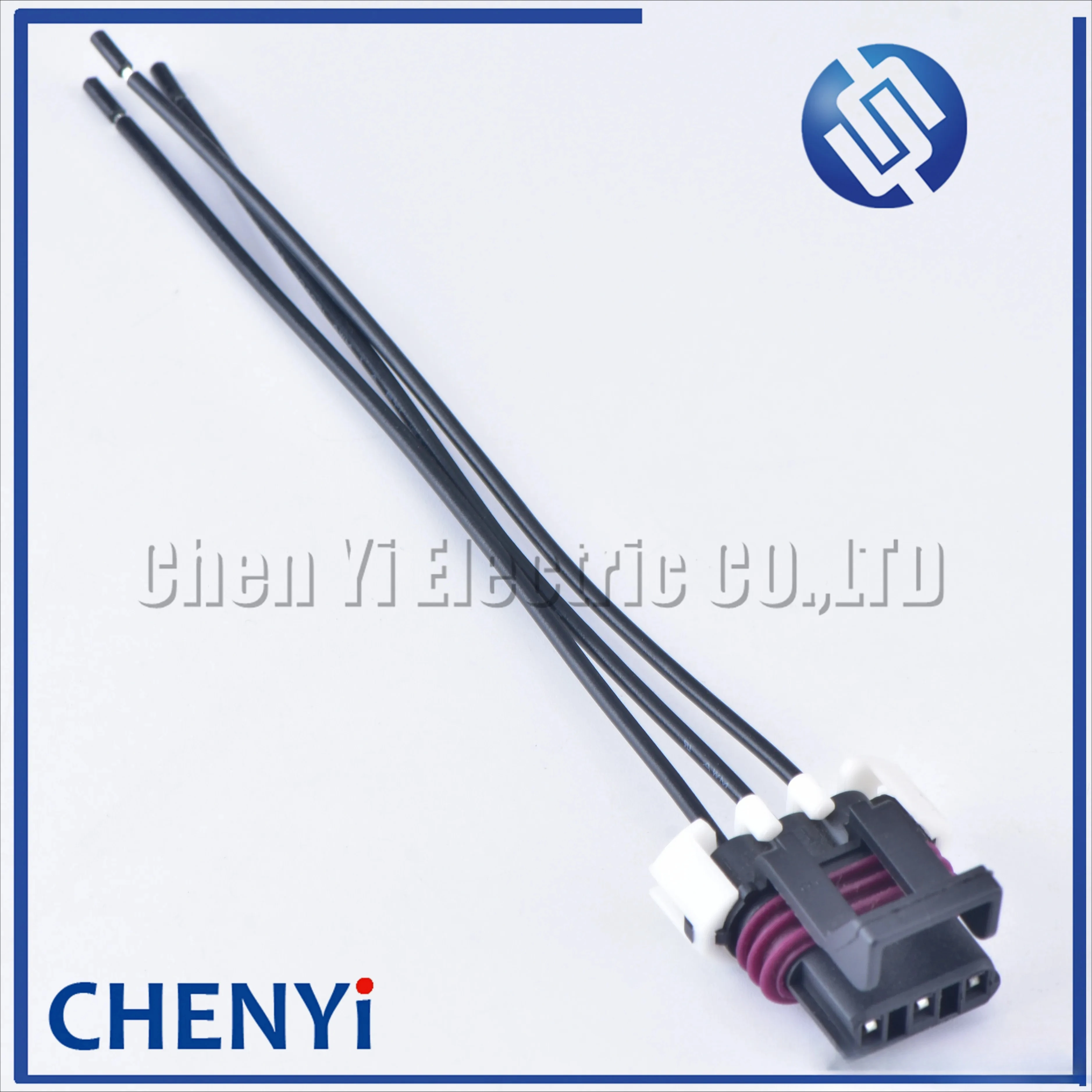 

3-контактный черный водонепроницаемый разъем для датчика температуры, модель 12129615 12110293, с проводами 15 см, для Metri-Pack 150