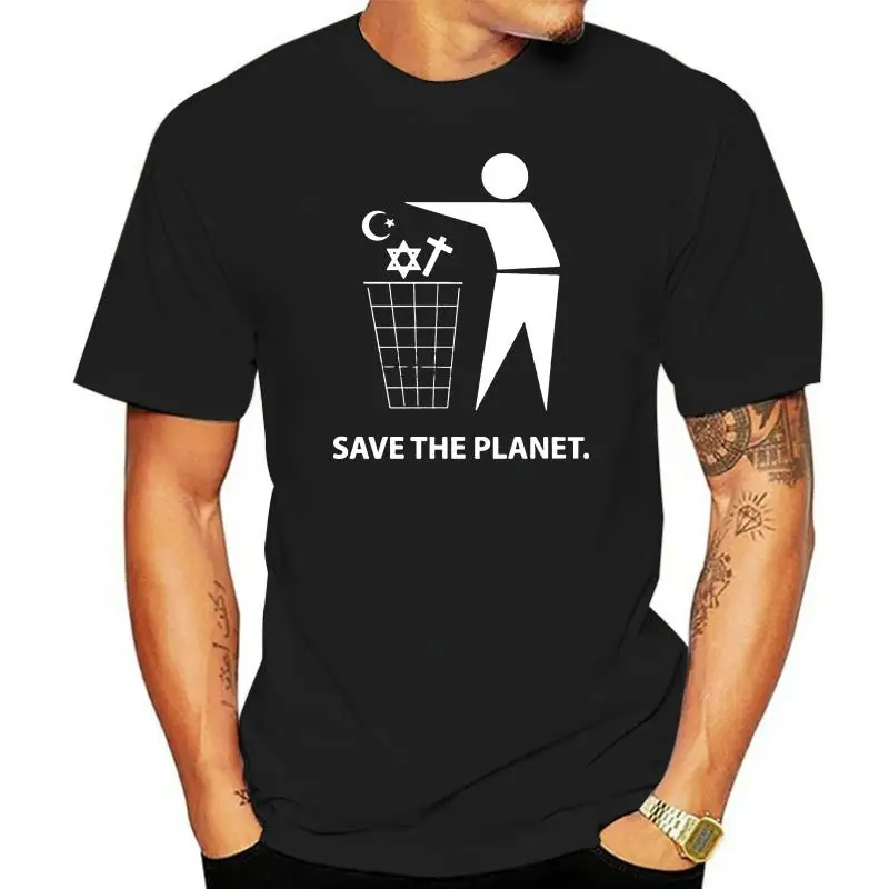 

Men tshirt Save The Planet T Shirt T Shirt Printed T-Shirt tees top