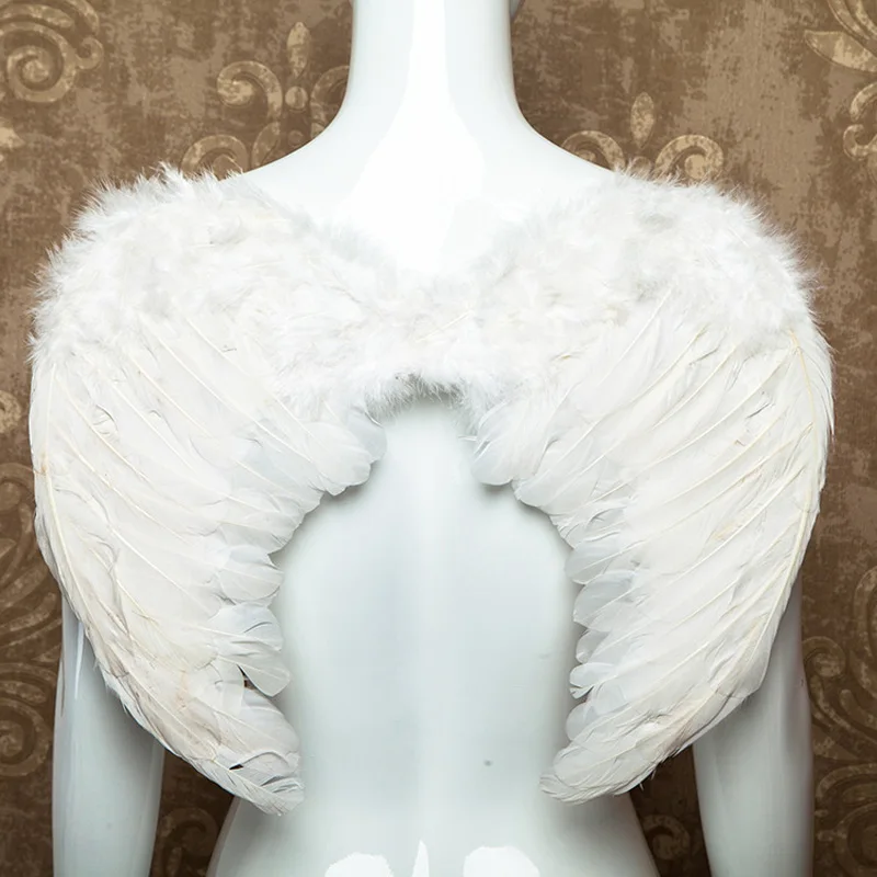 Белый цвет Крыло ангела для маленьких мальчиков 30x45 см от AliExpress WW