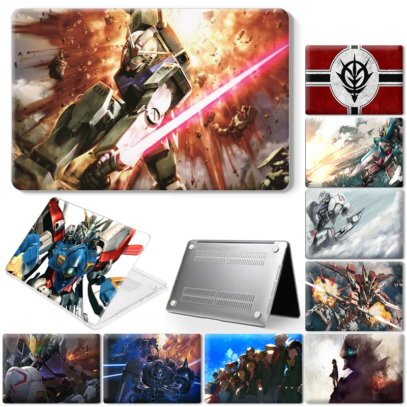 

Чехол Gundam для ноутбука Macbook Air 11 2018 2020 13 Touch Bar ID Pro 13 15 16 Retina 15 13 12 дюймов