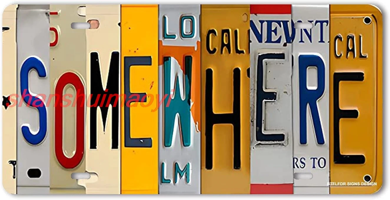 Металлические вывески 6 x 12 дюймов часы пять о где-то уникальные забавные барные