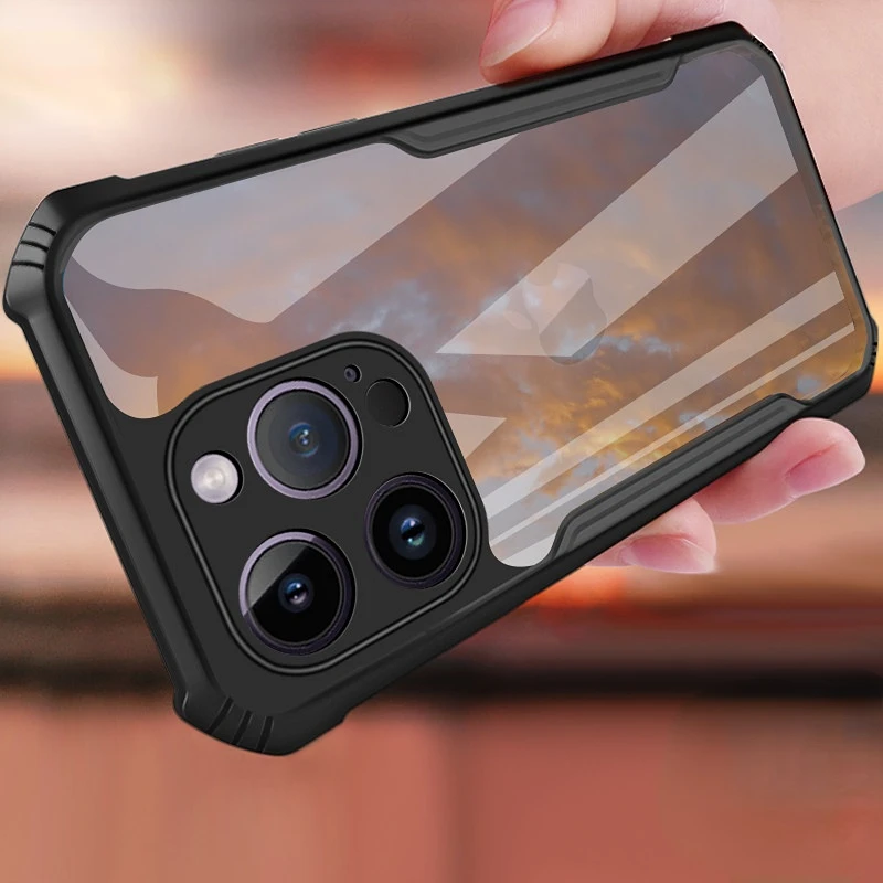 

Мягкий чехол из ТПУ для телефона Iphone 14 Pro 14 Pro Max, жесткие чехлы [Blade], ударопрочный тонкий кристально прозрачный чехол, чехол