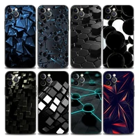 3d colorful block ball matte color phone case for iphone 11 12 13 pro max 7 8 se xr xs max 5s 6 6s plus soft silicone cover case
