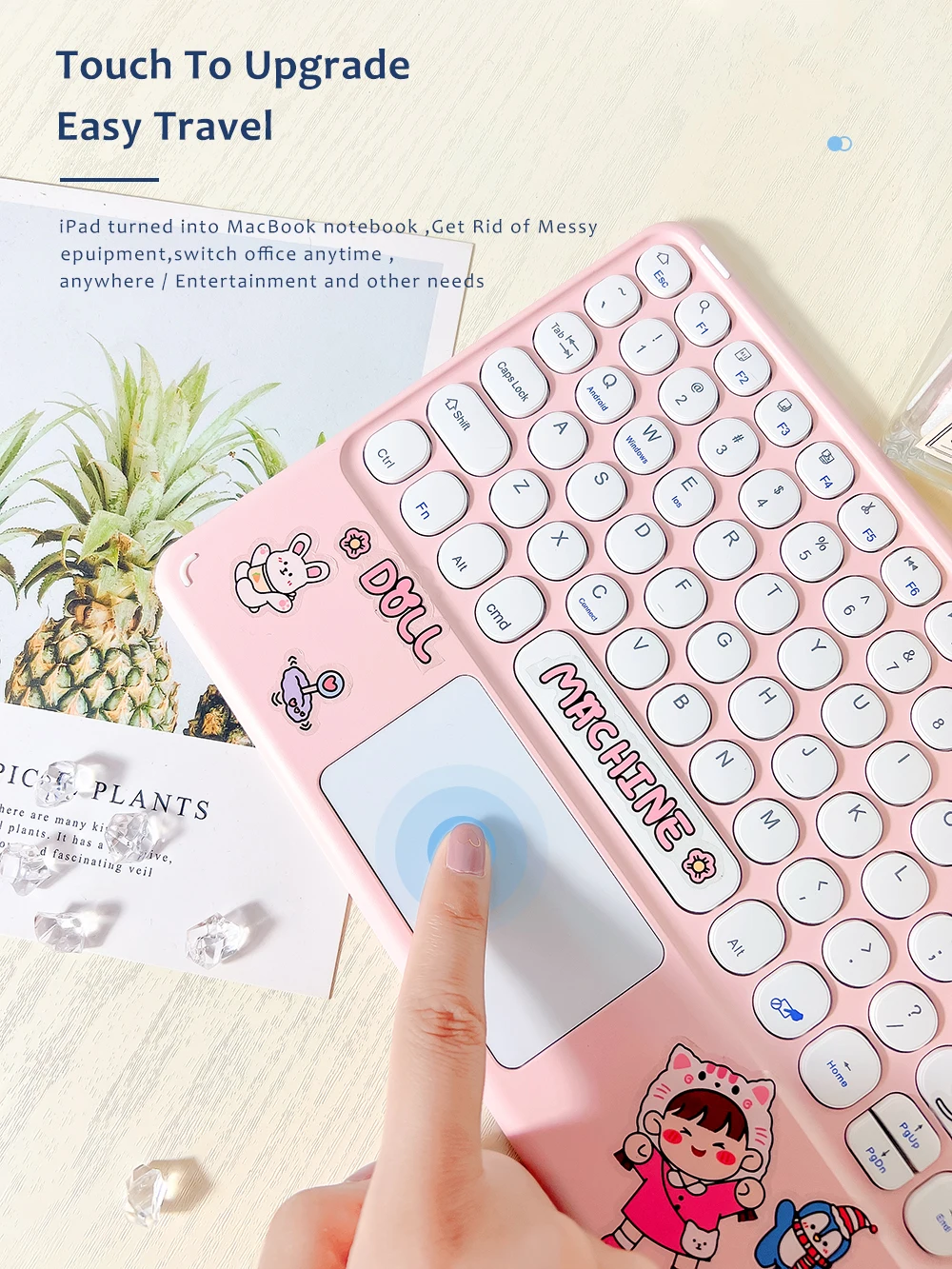 Клавиатура и мышь для iPad 9/10/11 дюймов Беспроводная Bluetooth клавиатура Teclado Pro Air 4 Xiaomi