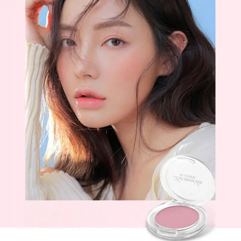 

Monochrome Blush Palette Rose Cheek Tint Blusher Powder Natural Face Makeup Matte Peach Rouge Contour Shadow Palette Cosmetics
