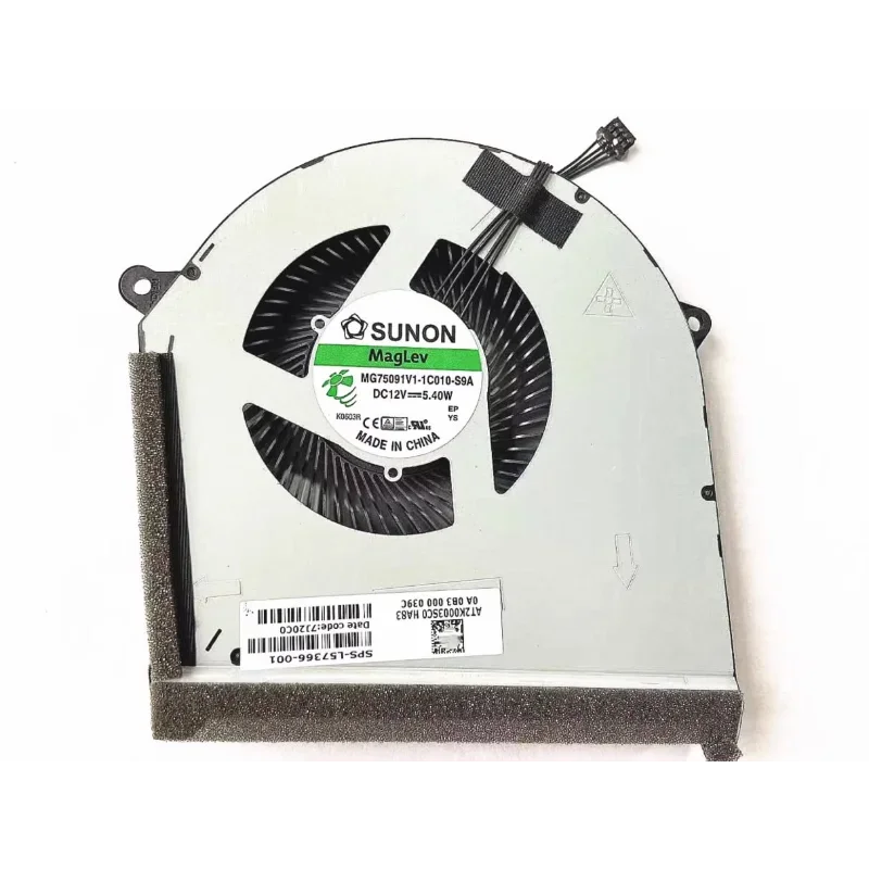 Вентилятор процессора + графического для HP OMEN GTX1660 17-CB 17-CB0063TX 1005TX 17-CB0030NR 17-CB0070NR 0092NR