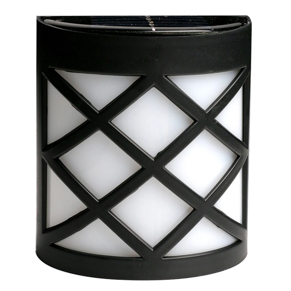 

Retro Outdoor Fence Lamp Durability Aesthetic Hexagonal UV Solar Wall Lights