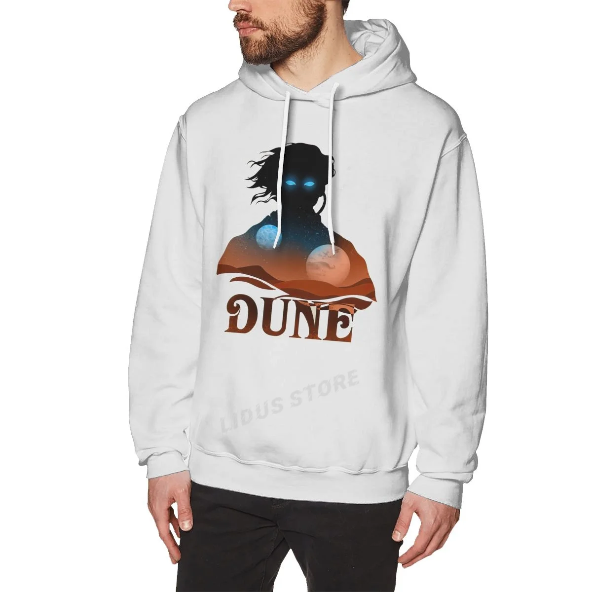 

Dune Design V2 Hoodie Sweatshirts Harajuku Creativity 100% Cotton Streetwear Hoodies