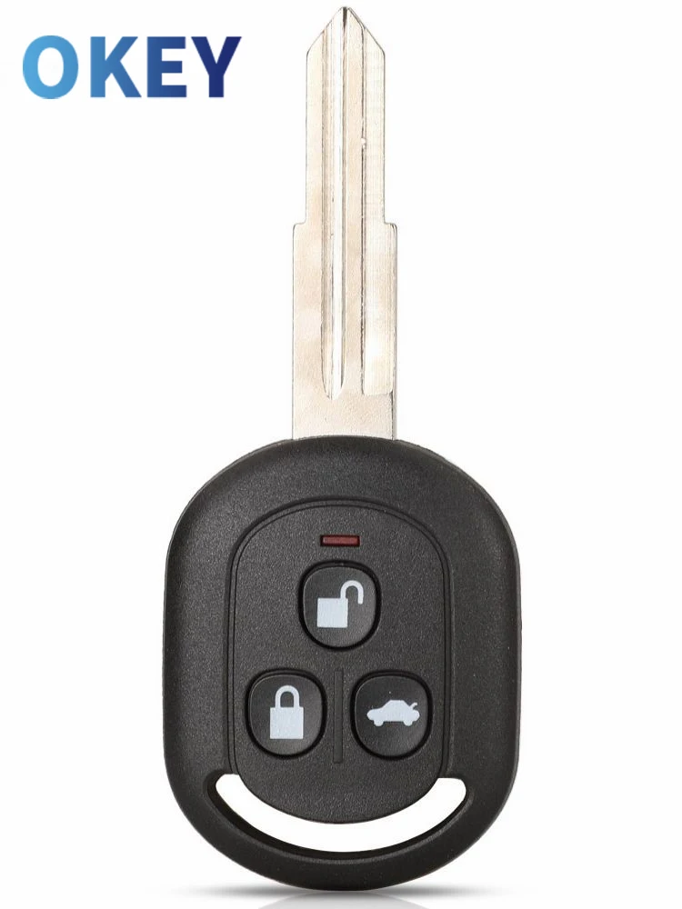 

Okey Remote Car Key Shell Replacement Case For Chevrolet Lacetti ( 2003 - 2012 ) Daewoo Nubira ( 2008 - 2010 ) 3 Buttons Cover