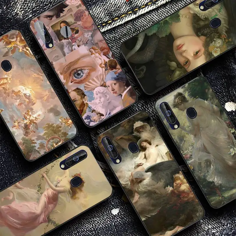 

Renaissance art Painting Phone Case for Samsung A51 01 50 71 21S 70 31 40 30 10 20 S E 11 91 A7 A8 2018