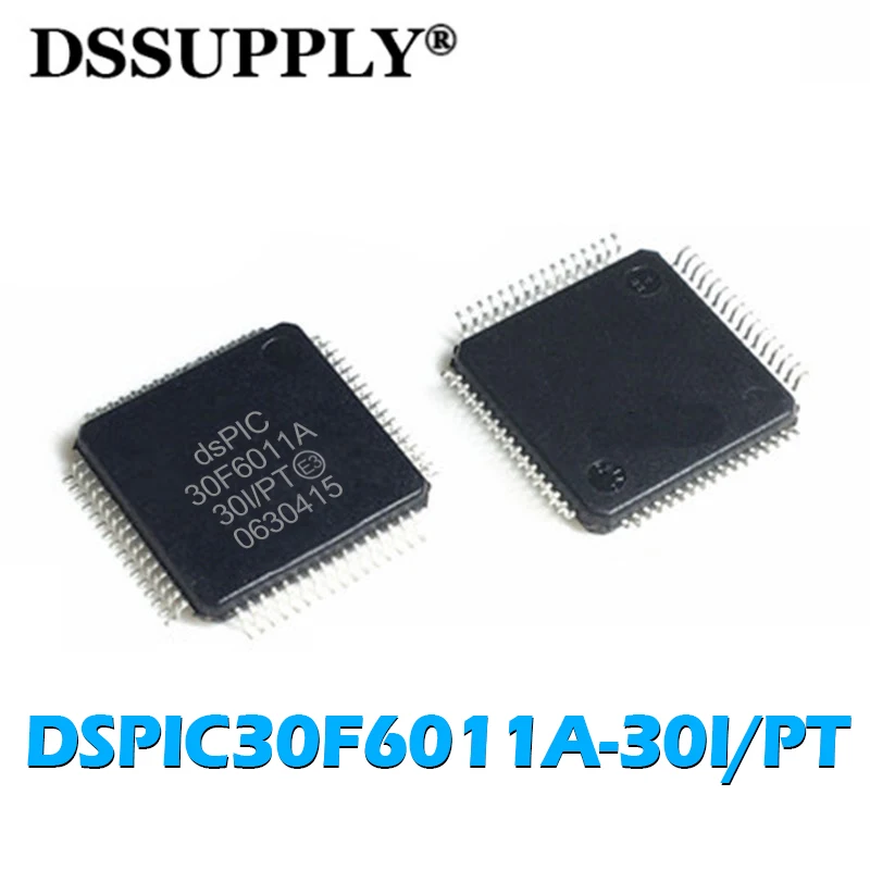 

5 шт., новые оригинальные электронные детали DSPIC30F6011A
