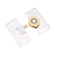 sliding door pulley toilet glass track cabinet wardrobe fittings