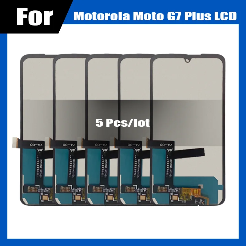 

5PCS 6.2 “ Original For Motorola Moto G7 Moto G7 Plus LCD Display Screen Assembly For Moto G7 Plus G7 LCD