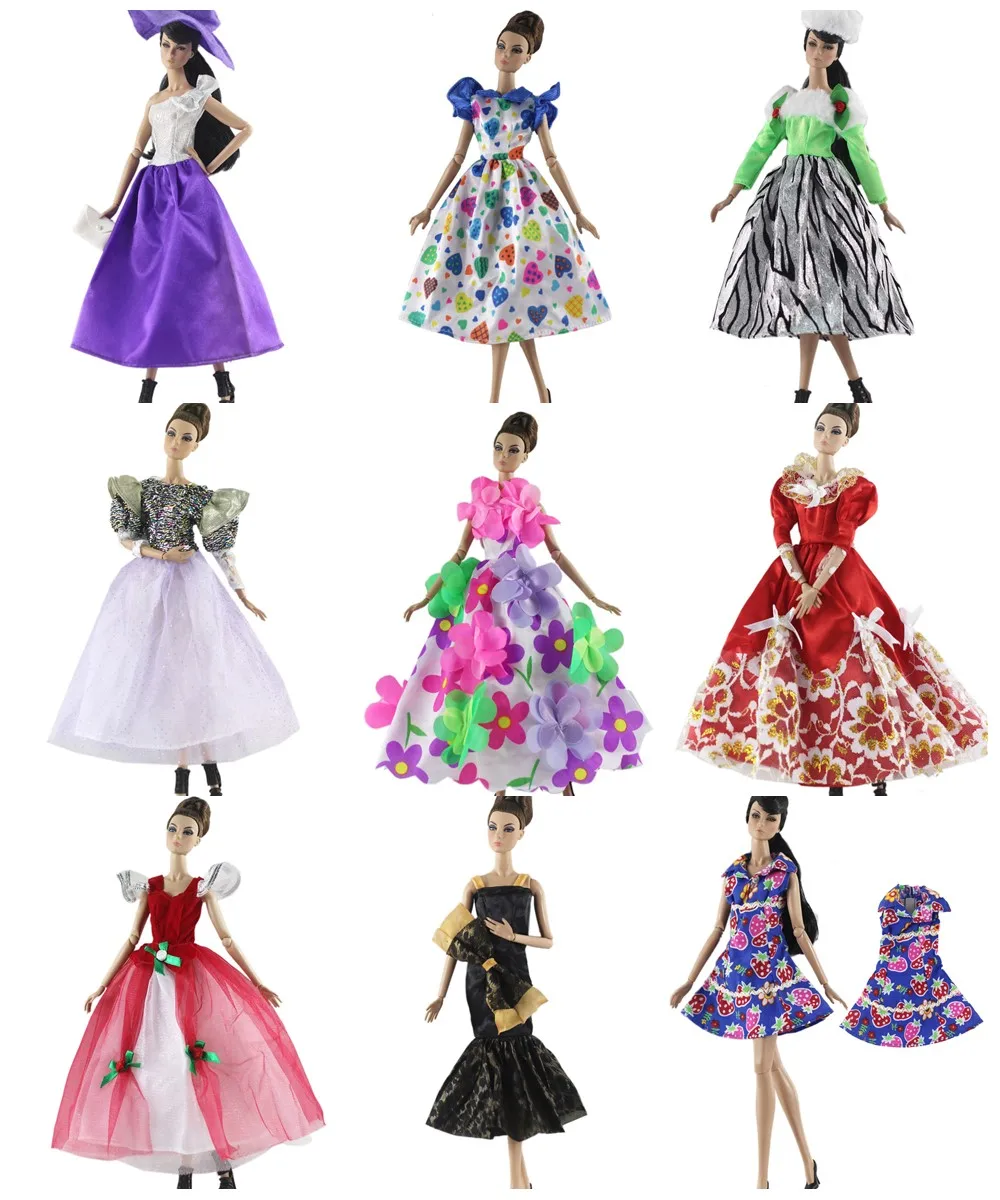 

Handmade BABI Doll Clothes Dress Gown for 11.5 inch 30cm Doll Clothes Many Style Gifts for BABI doll accessories #02