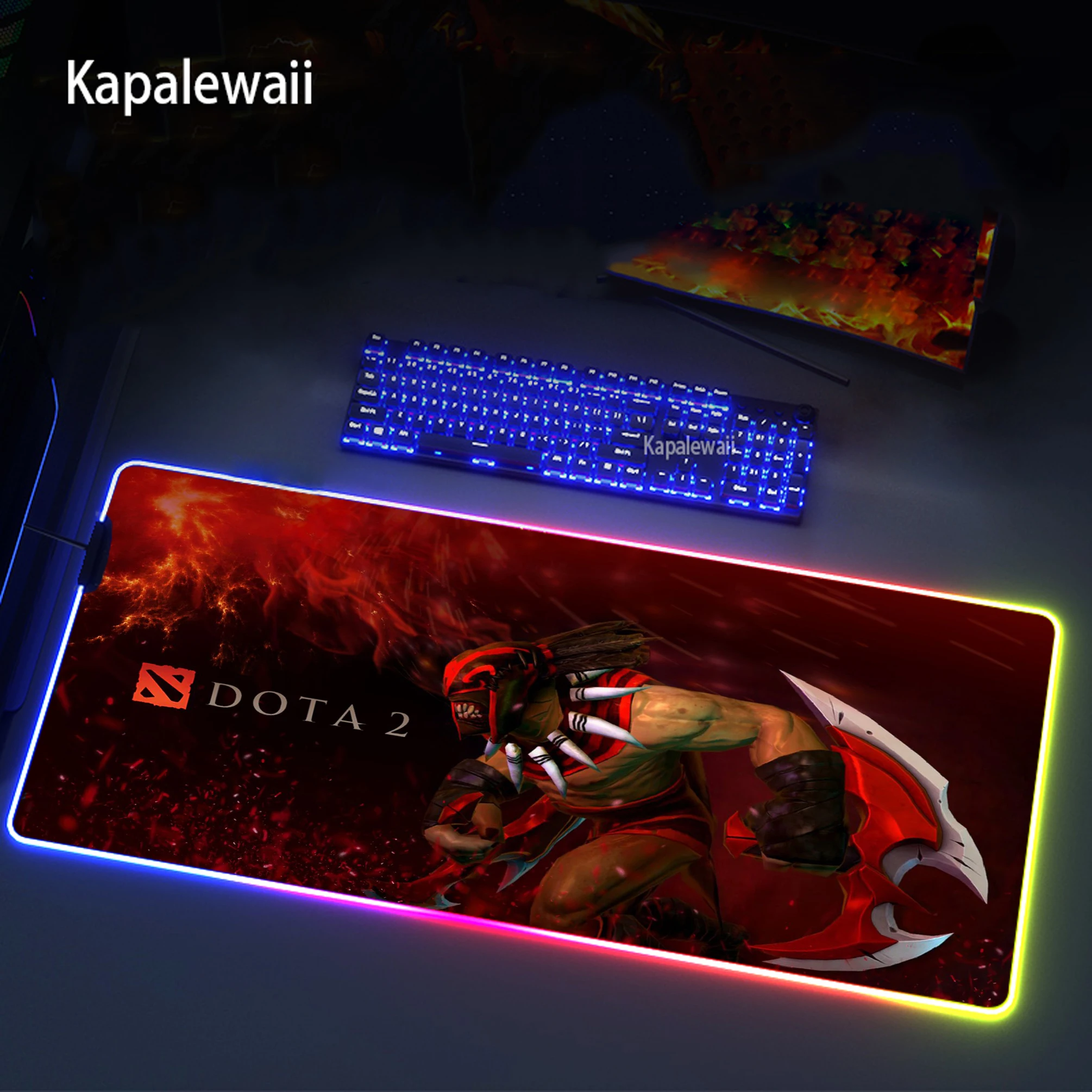 

Large Cpmputer Gamer Gaming Mouse Pad Dota2 Led Backlight Mouse Mat Computer Keyboard Mouse Mat Desk Mats For PC Desk Pad