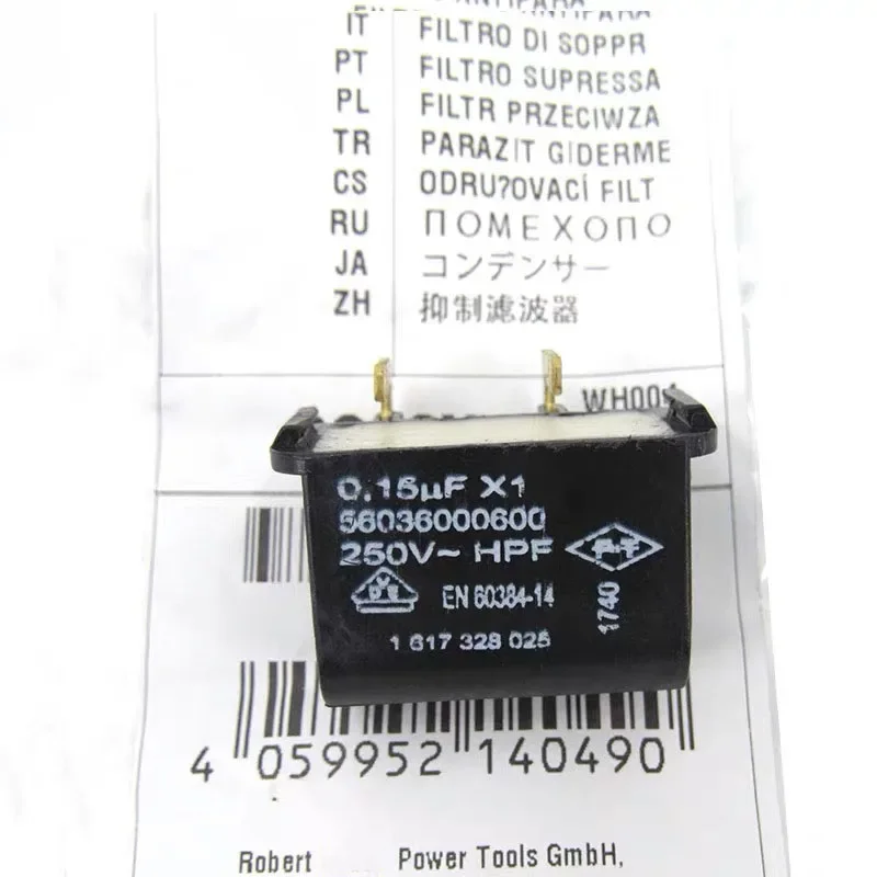 

Оригинальный подавляющий фильтр 1617328025 Для BOSCH GBH2-20S GBH2-20SE GSA1100PE GBH2-24DSE GBH2S GBH2SE GBH2-24D Емкость