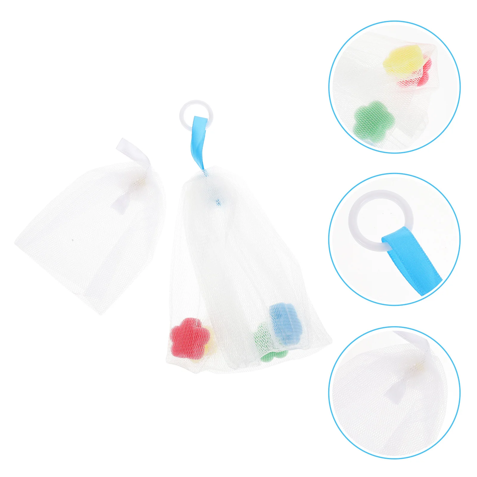 

Soapexfoliating Saver Mesh Pouch Netbubblefacefoaming Cleaning Pouches Sackfacial Nets