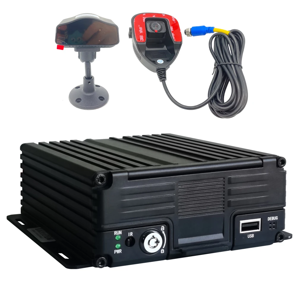 Лидер продаж 1080P 720P HD цифровой видеорегистратор 4-канальный мобильный черный ящик