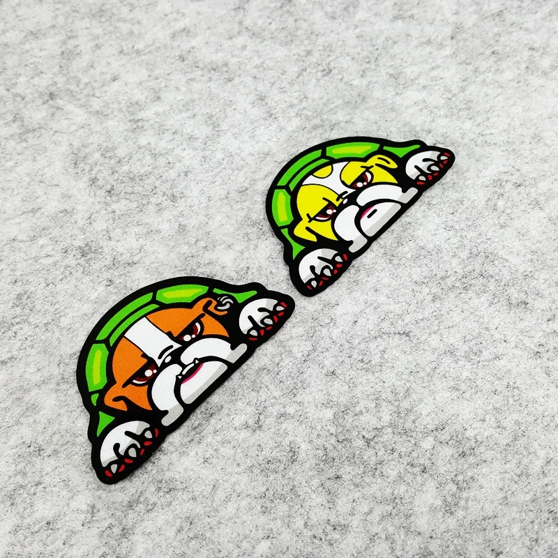 S237 Светоотражающие наклейки для автомобиля Мультфильм Rossi Pet Lucky Turtle