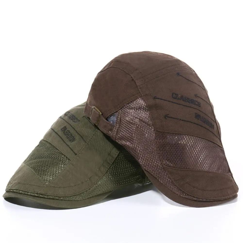 

Outdoor Cotton Beret-Hat Golf Driving Sun Flat Cap Fashion Cotton Berets Caps for Men Casual Peaked Hat Visors Casquette Hats