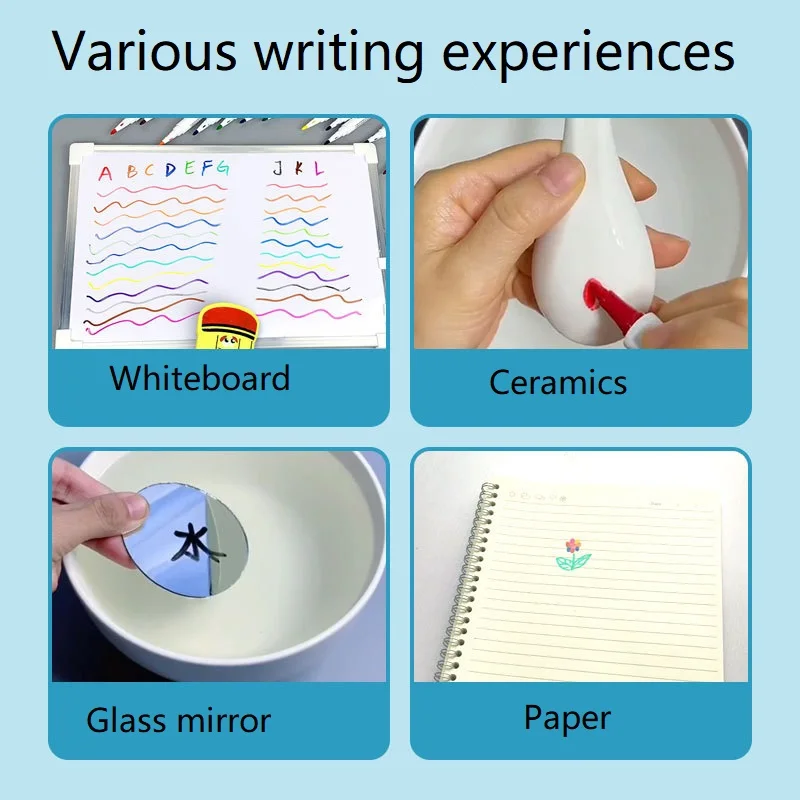 Волшебная 3d-ручка для рисования стираемая ручка плавающая маркировочная детей