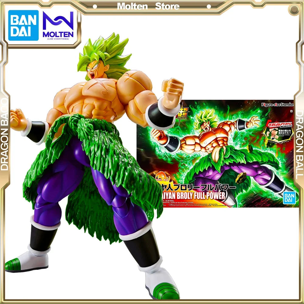 

BANDAI Original Figure-rise Standard Dragon Ball Super Super Saiyan Broly (Full Power) Action Anime Figure Model Kit Assembly