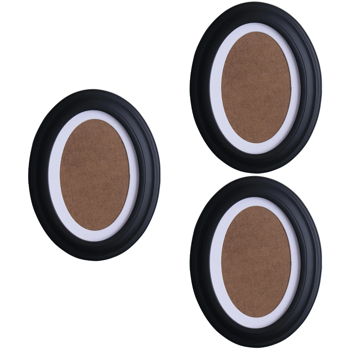 

Frame Picture Photo Oval Wall Wood Classic Vintageseamless Hanging Decoration