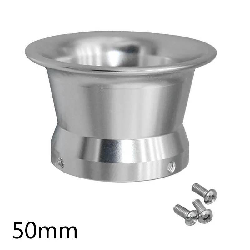 

New 50mm Carburetor Air Filter Wind Horn Cup For Keihin OKO KOSO PWK24-30 Fit For 24/26/28/30mm Motorcycle Carburetor Silver